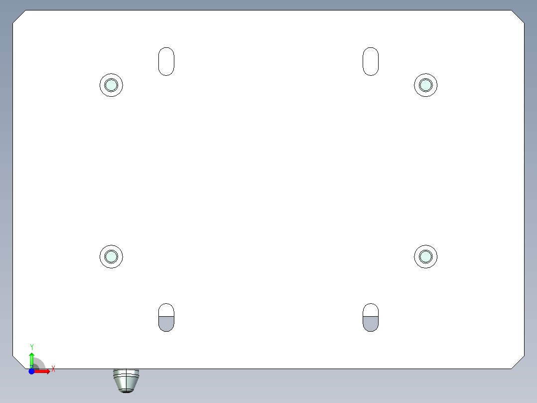 MCLG-C-笔记本CNC工装夹具三维模型cnc4_2asm_0123前视图
