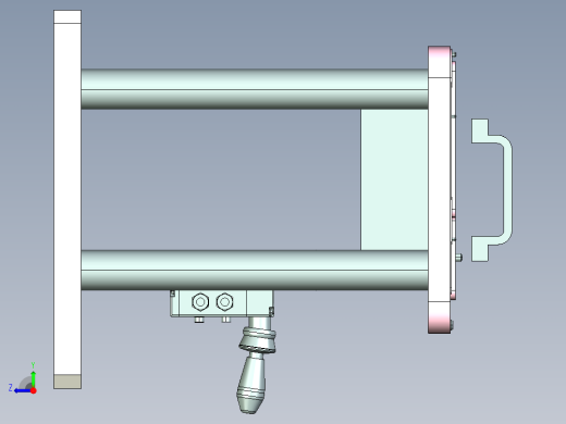 MCLG-C-笔记本CNC工装夹具三维模型cnc4_2asm_0123右视缩略图