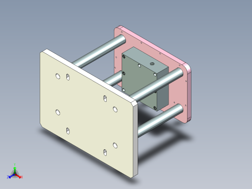 MCLG-C-笔记本CNC工装夹具三维模型cnc4_2asm_0123正等轴测缩略图