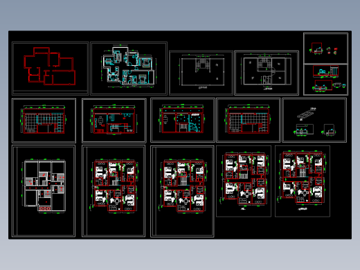标准住宅套房方案图