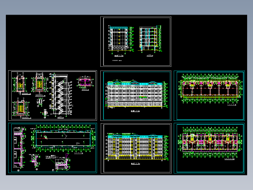 住宅楼建筑施工图