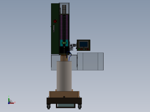 珩磨机sw20可编辑前视缩略图