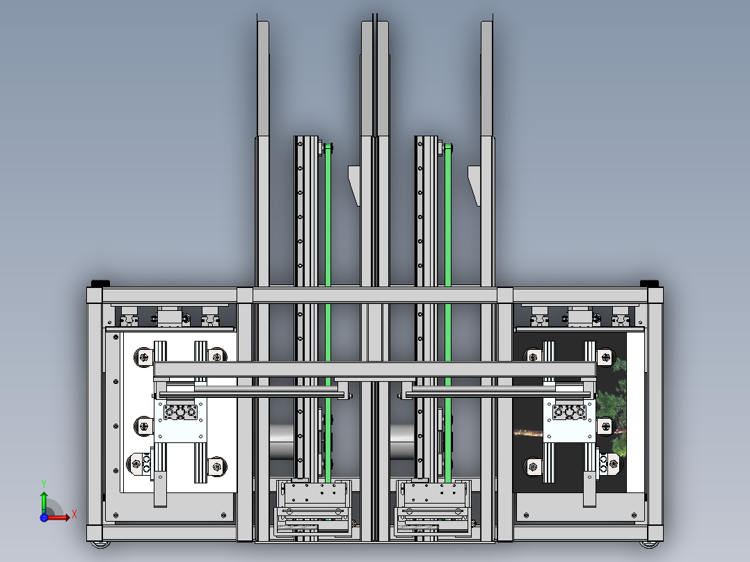 板材投板机sw18可编辑前视图