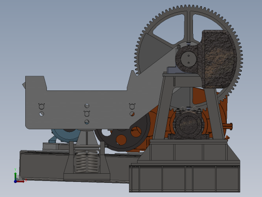 液压脱模机sw16可编辑前视缩略图