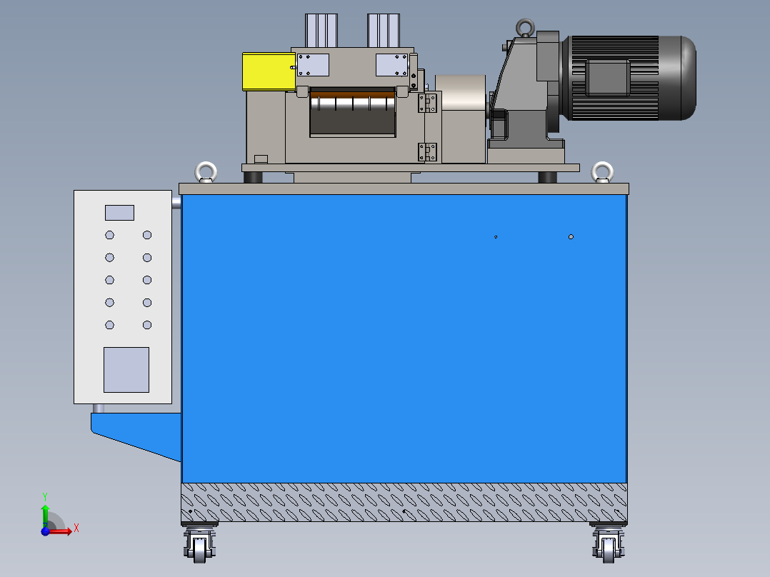 塑料龙门式切粒机(高扭)1483873前视图