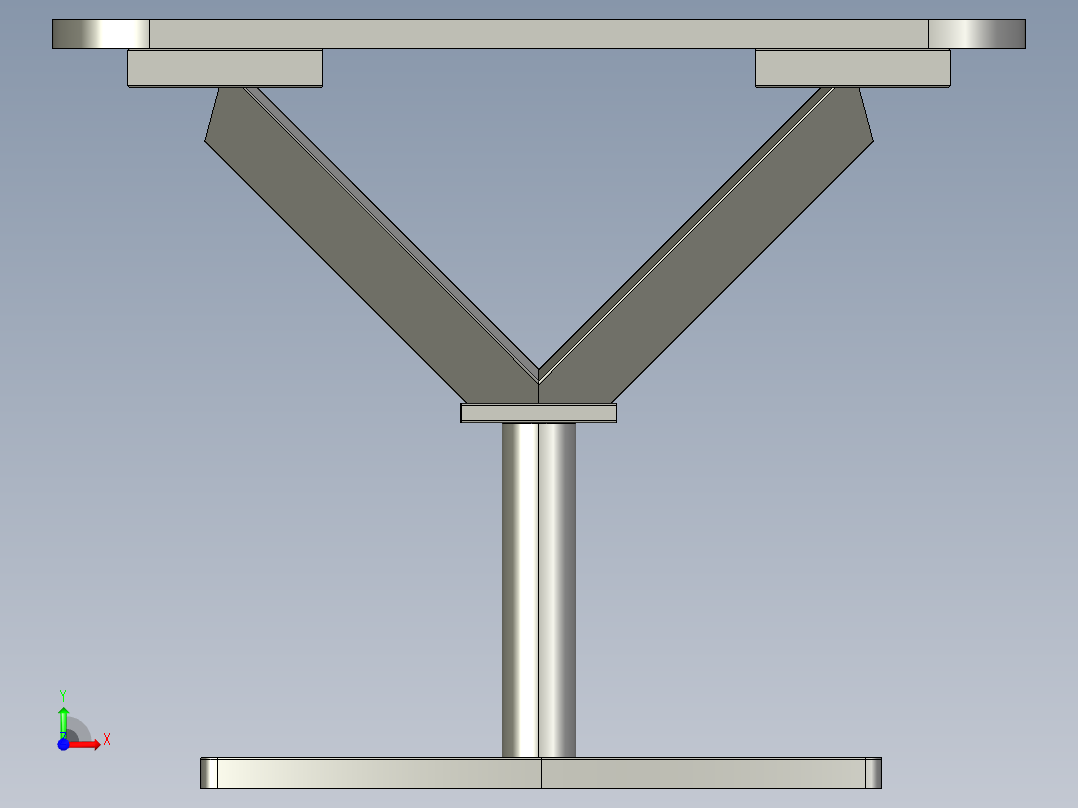 办公桌150cm x 100cm x 80cm前视图