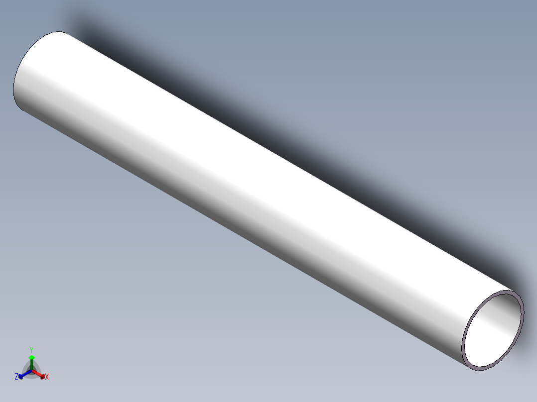 U-PVC_Pipe_DN125正等轴测图