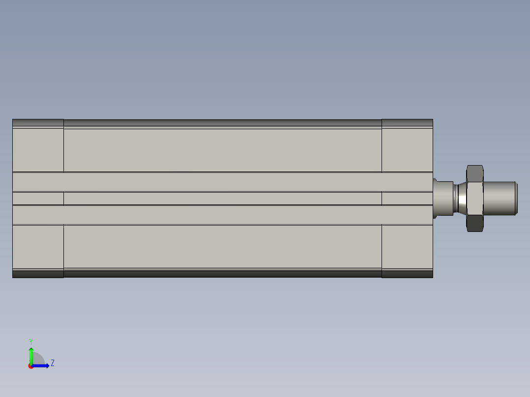 紧凑型气缸ADN-32-80-A-P-AFESTO-0514左视图