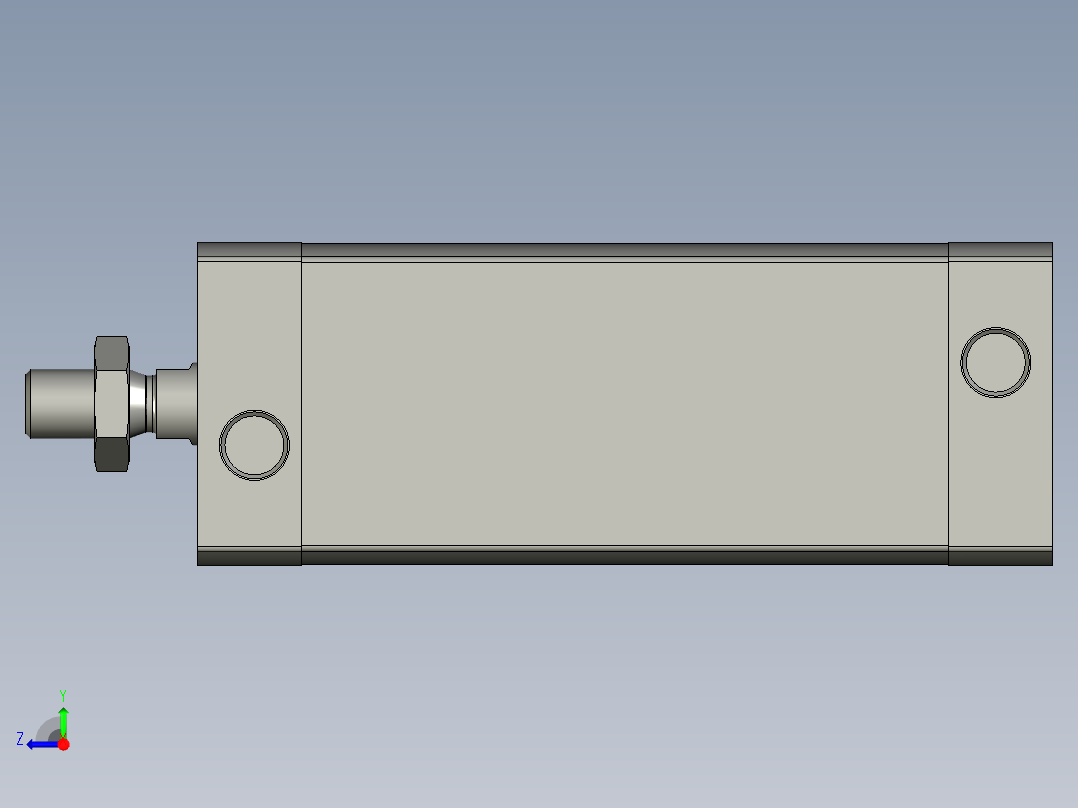 紧凑型气缸ADN-32-80-A-P-AFESTO-0514右视图