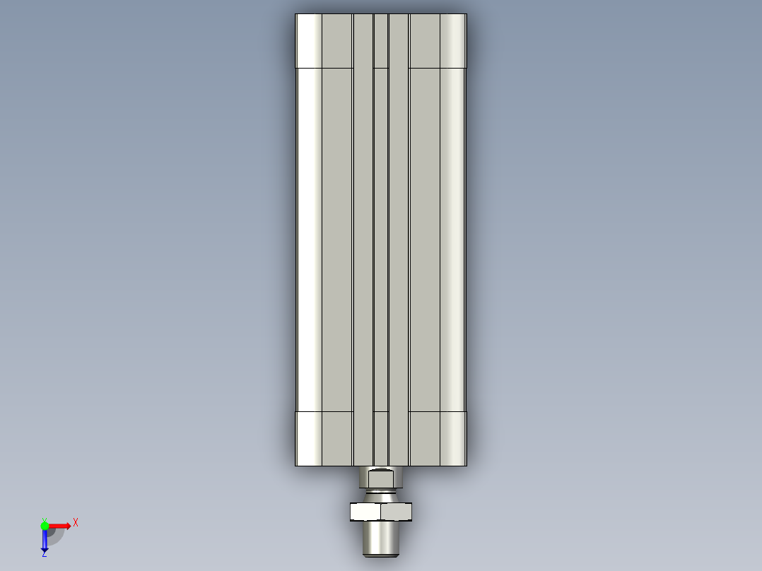紧凑型气缸ADN-32-80-A-P-AFESTO-0514俯视图