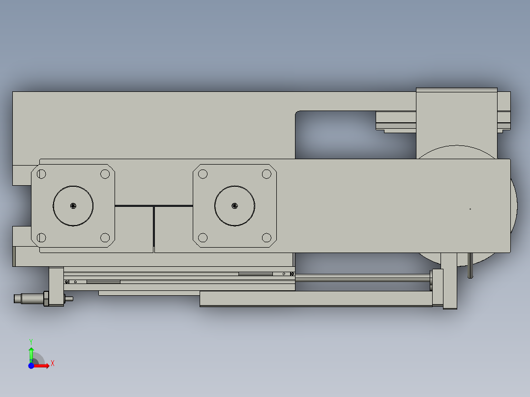 TX-014-基台前视图