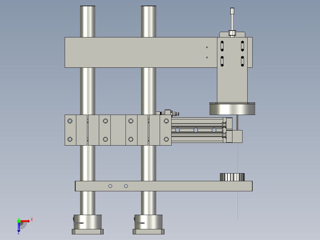 TX-014-基台俯视图