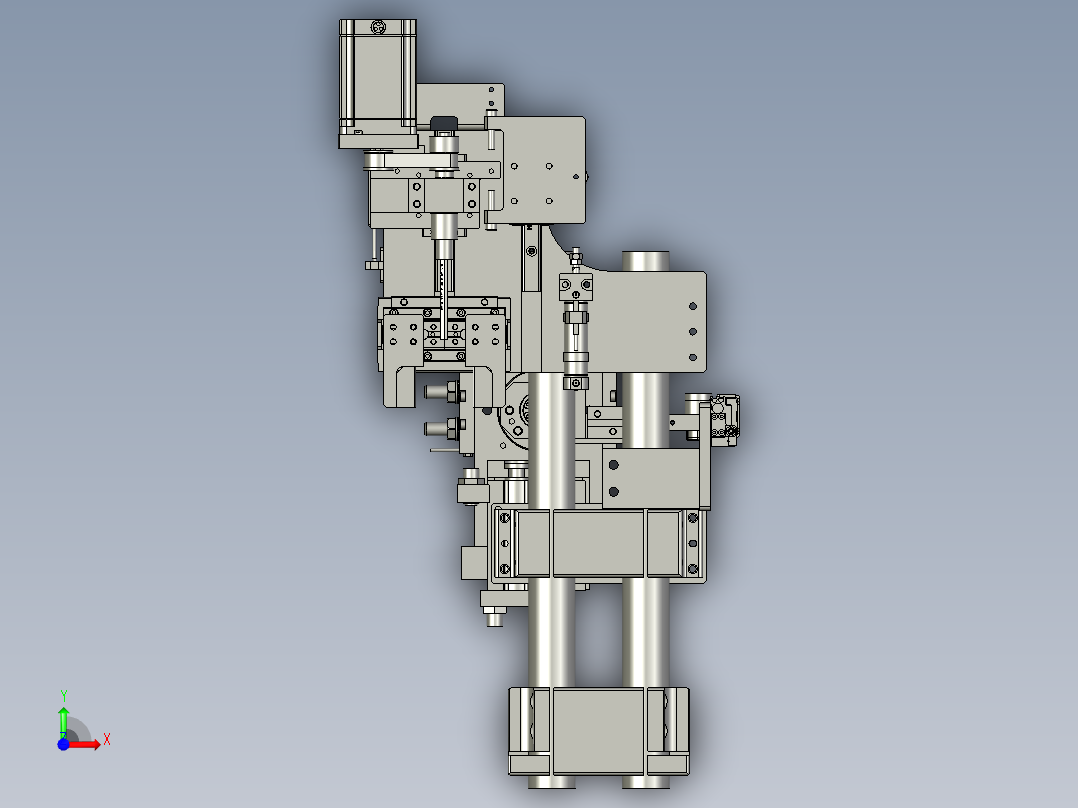 JALD23-3-螺母锁入-Z-01前视图