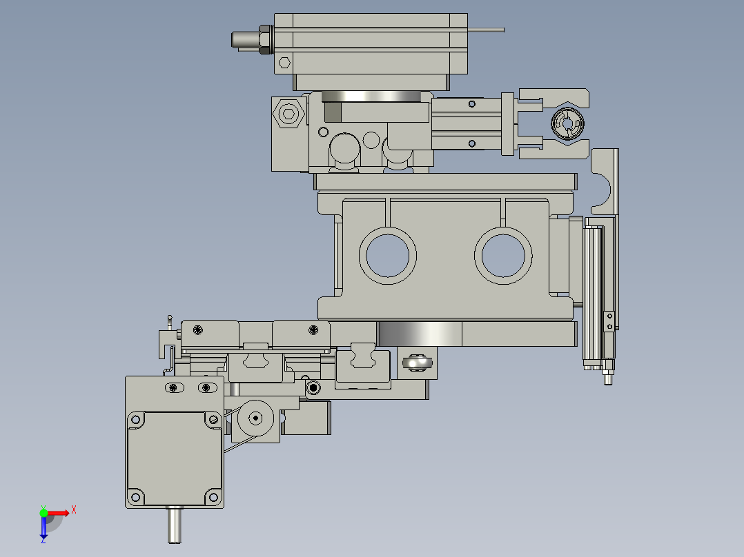 JALD23-3-螺母锁入-Z-01俯视图