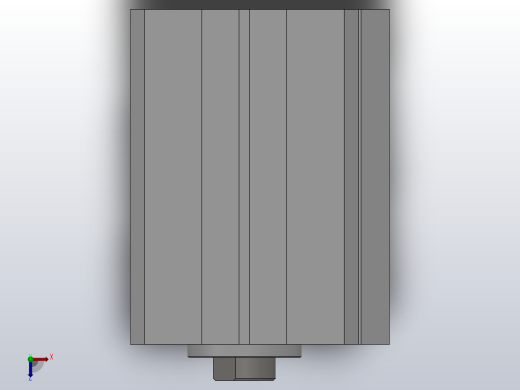 SDA超薄气缸系列[SDA 32×30S]俯视缩略图