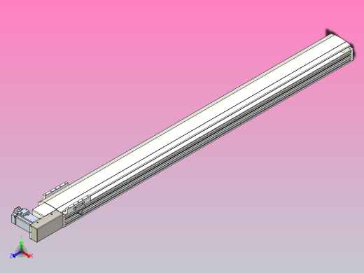 皮带直线轴半封闭可选导轨TPA-HNB-140D-120-L1400-MR-C-P40-N3