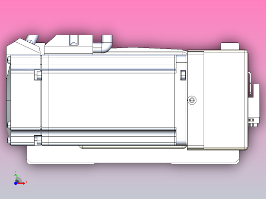 皮带直线轴半封闭可选导轨TPA-HNB-140D-120-L1400-MR-C-P40-N3前视缩略图