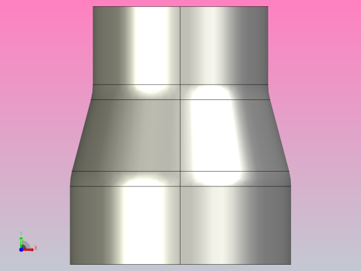 R(C) 大小头（同心）[2_1-2X2]前视缩略图