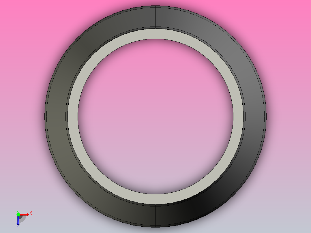 R(C) 大小头（同心）[2_1-2X2]俯视图