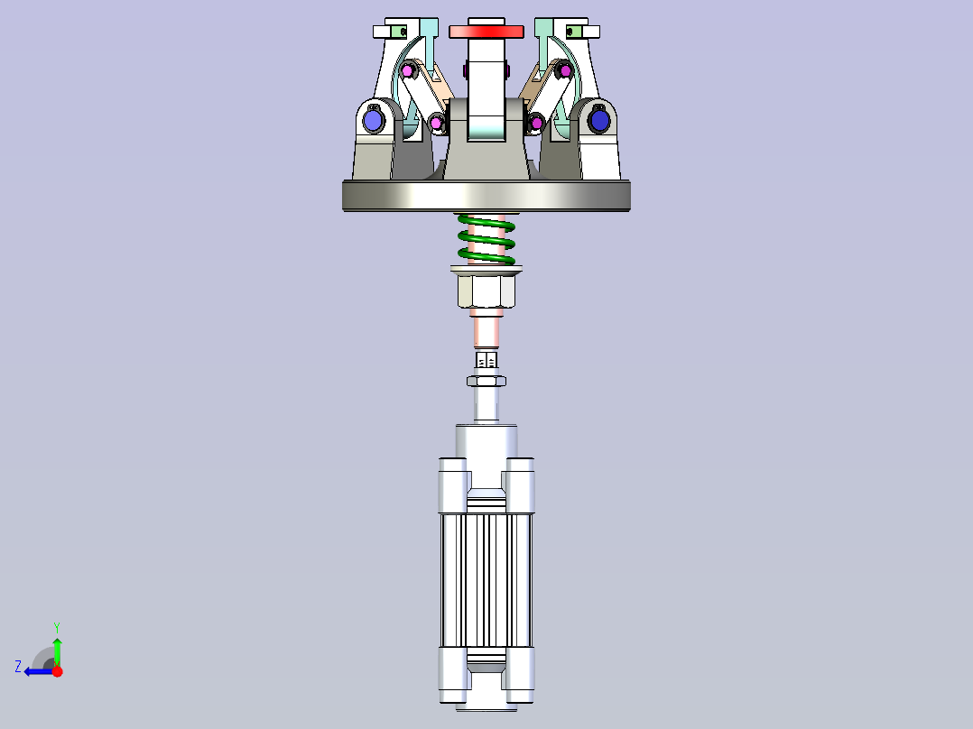夹具 - 349 中心右视图