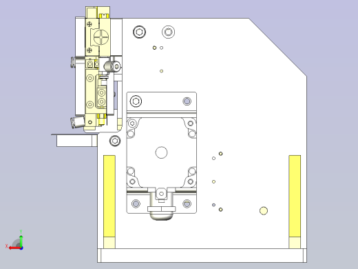 一种滚轮规定尺寸切割装置后视缩略图
