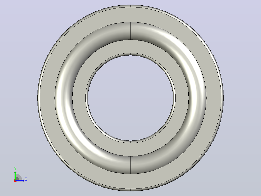 SKF自调心球轴承ball_bearing_1322_k_0左视图