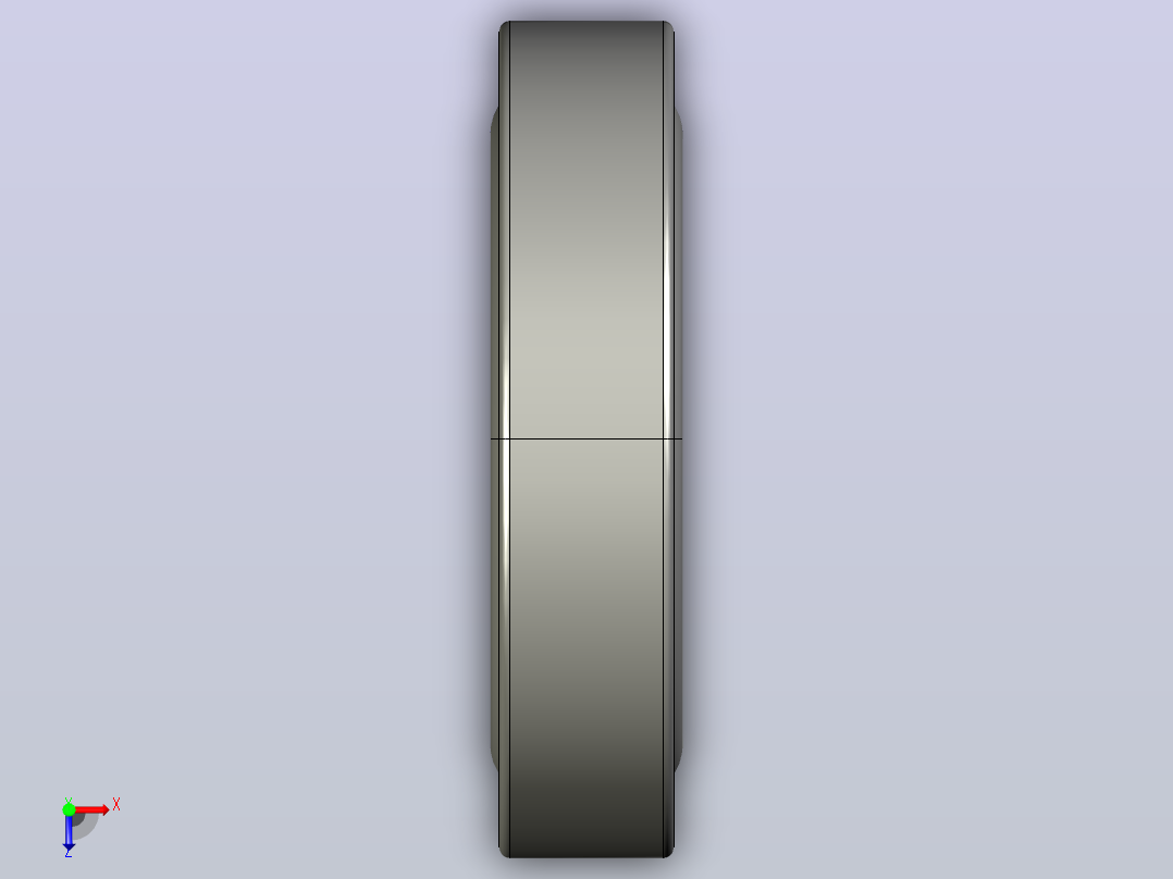 SKF自调心球轴承ball_bearing_1322_k_0俯视图