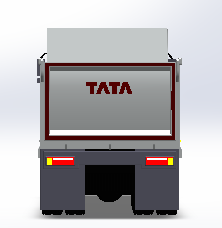 6X4自卸卡车3D图纸 Solidworks设计