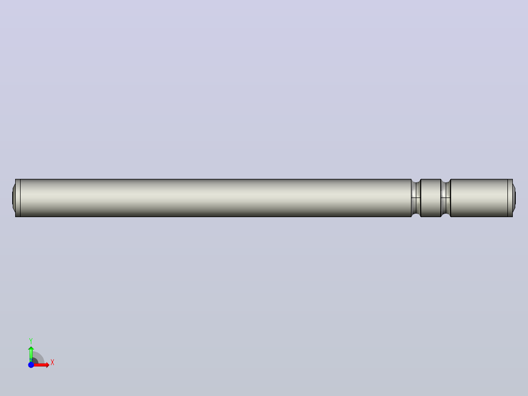 FO2-D38X1.5T-AGL506-RL500-C1塑料双槽O带输送滚筒前视图