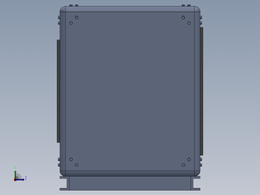 JSF-X-GA系列低噪声风机箱[JSF-X-355GA]左视缩略图