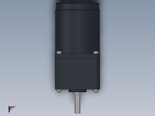 60AC(6W)微型交流（齿轴）组合型减速电机[60YR06WGV22-60GK12.5HK]俯视缩略图