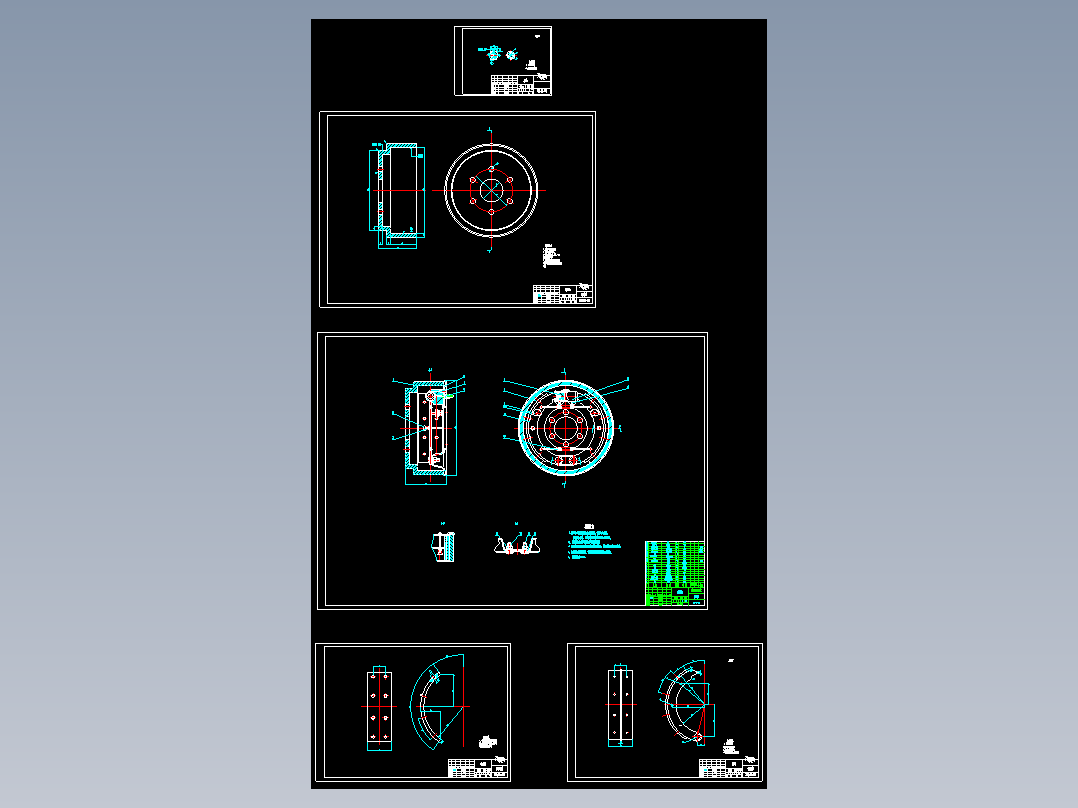 轻型货车鼓式制动器设计