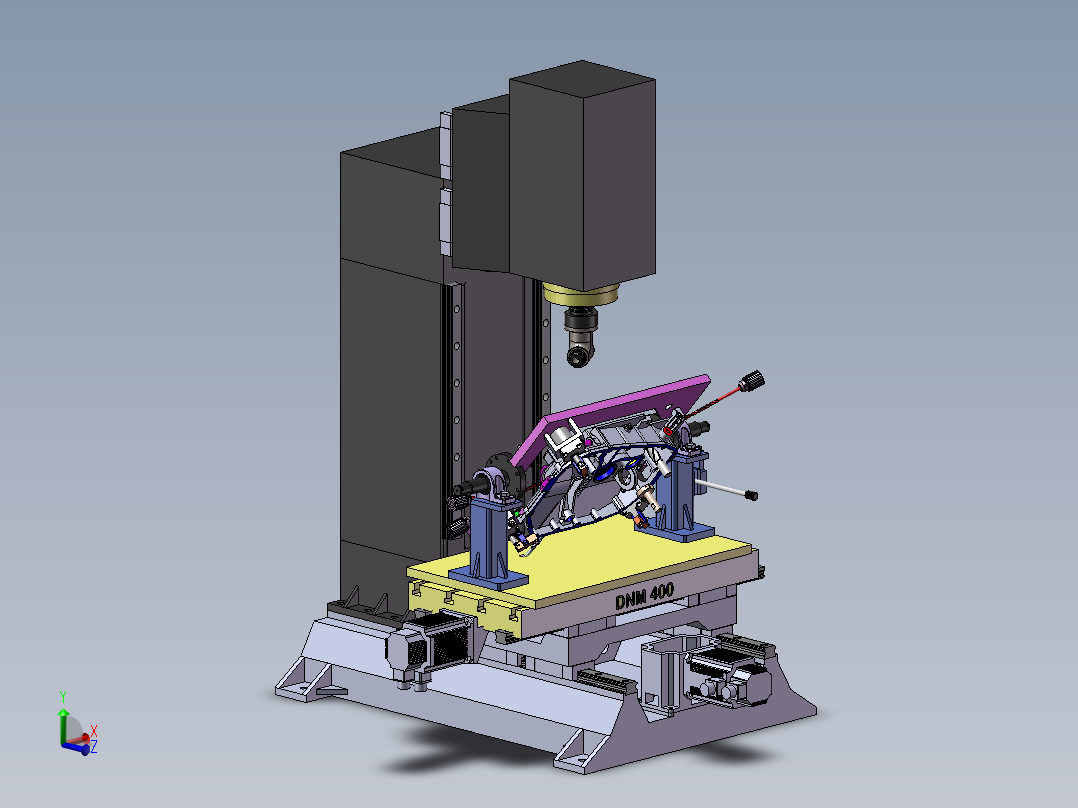 旋转5轴数控机床