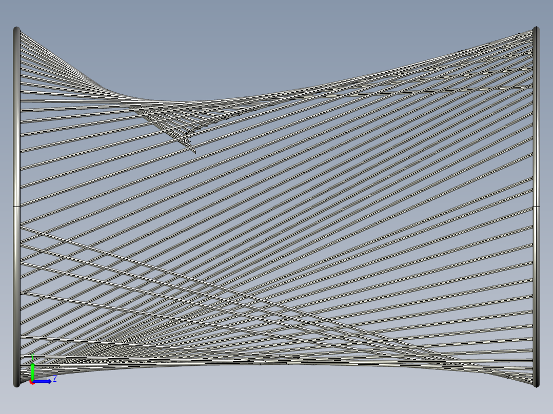 心型笔筒左视图