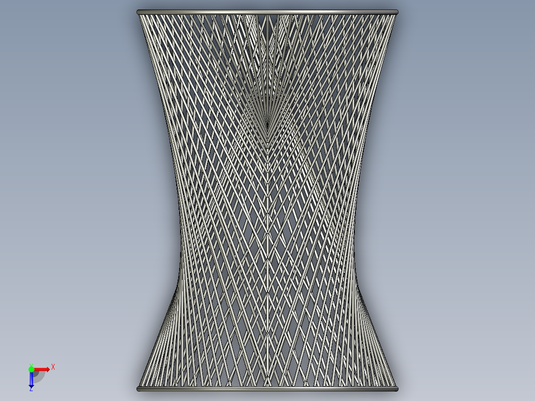 心型笔筒俯视图