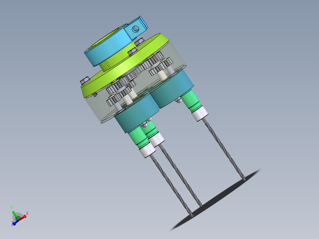 T501 多轴钻床的多轴器