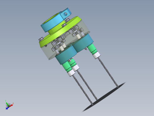T501 多轴钻床的多轴器