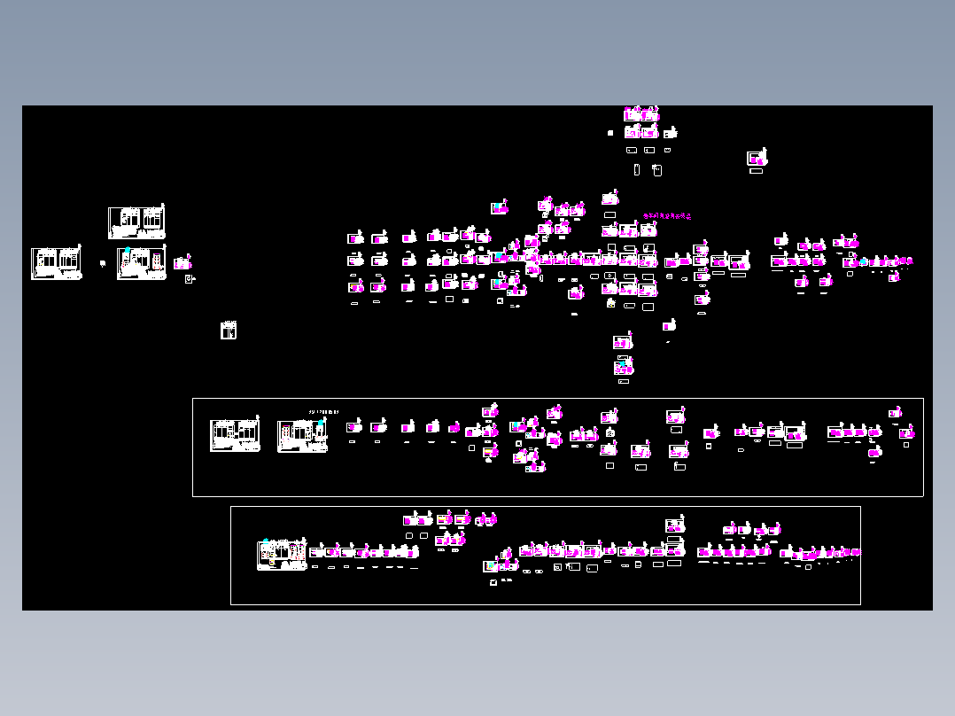 全套GGD电气控制柜图纸集合 CAD图纸