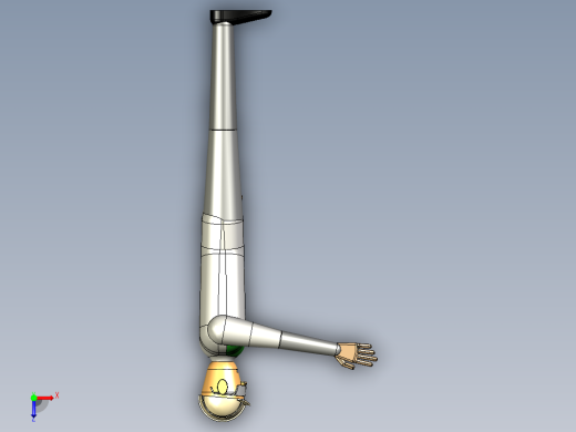 3D男人俯视缩略图