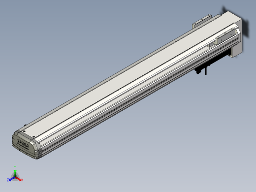 Toyo东佑达直线模组-ETH13-900-BM-400W+煞車正等轴测缩略图