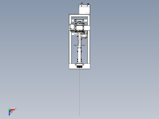 绞线机模型图俯视缩略图