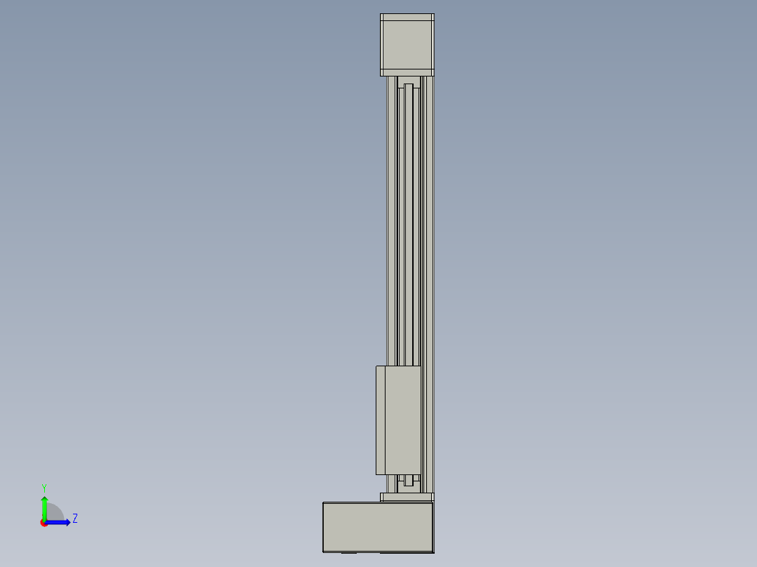 欧规系列-GB8-L96-S450-BLU-P40-MS3左视图