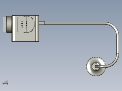 方型插座模型STP后视缩略图