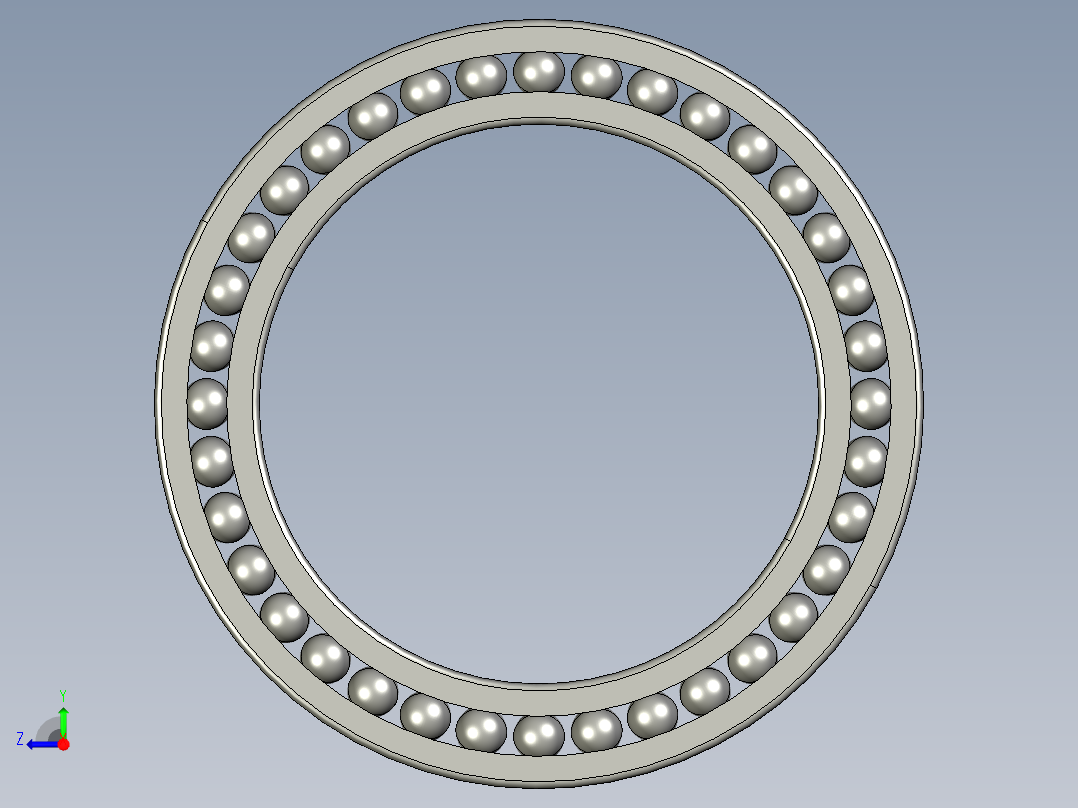 深沟球轴承61916右视图