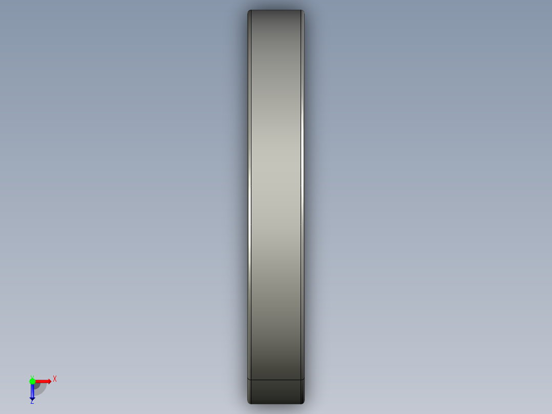 深沟球轴承61916俯视图