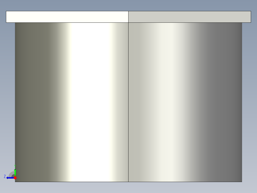 船舶管路系统SeaCor_ReducerBushing_SxSPIG_37J137249_2in x 1in右视图