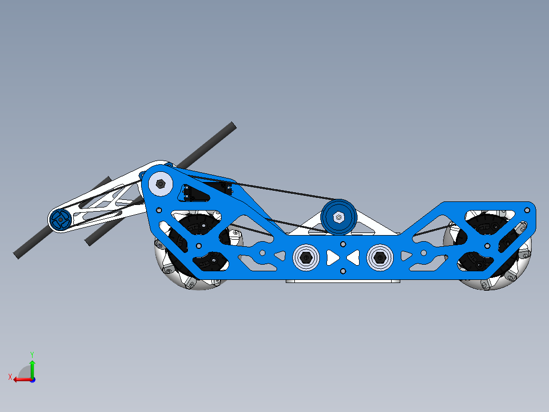 35号图--麦克纳姆轮底盘结构2 STP.zip后视图