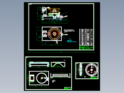 车床连接座加工工艺及钻6-φ7孔夹具设计【分度装置】