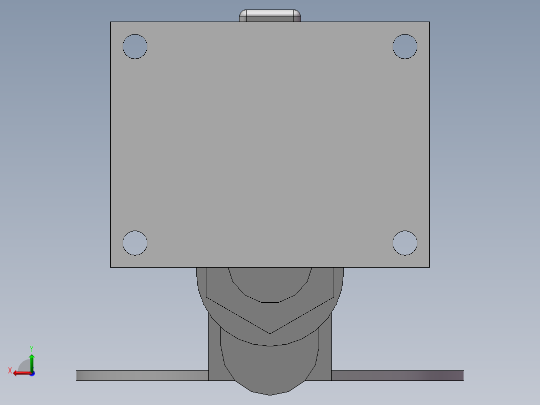 第二种末端执行器后视图