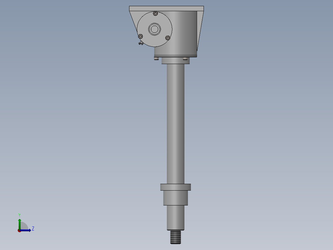完整版升降1机左视图